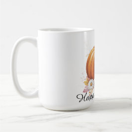 Taza De Café Modern elegant  simple Halloween  pumpkin 