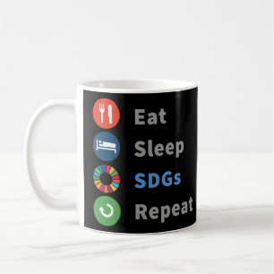 Taza De Café Modern Elegant Trendy Gifts Sustainability 2030