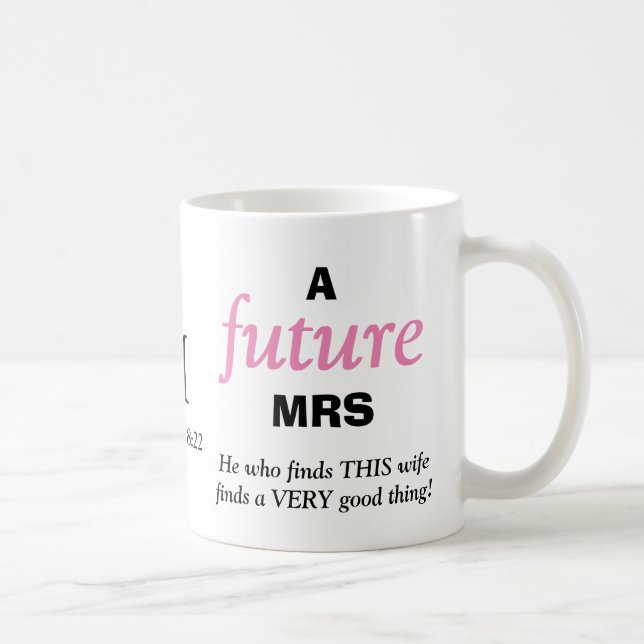 Taza De Café Modern Funny FUTURE SRA. Christian (Derecha)