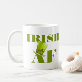 Taza De Café Modern Funny IRISH AF
