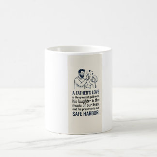 Taza De Café Modern Line Art Father's Day Coffee Mug | Best Dad