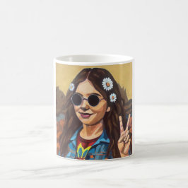 Taza De Café Modern Mona Lisa Painting - Inspired by da Vinci