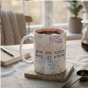 Taza De Café Modern Motivational Quote Typography