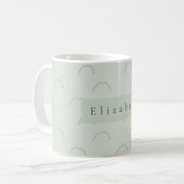 Taza De Café Modern Name Mug 