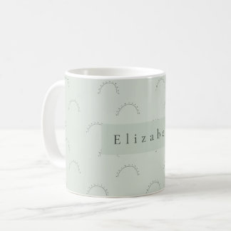 Taza De Café Modern Name Mug 