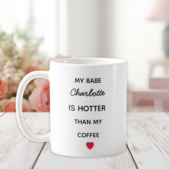 Taza De Café Modern Personalized Babe Coffee Mug (Subido por el creador)