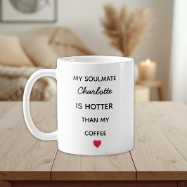 Taza De Café Modern Personalized Soulmate Coffee Mug