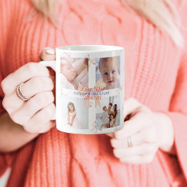 Taza De Café Moderna foto corta que te queremos, mamá Día de la