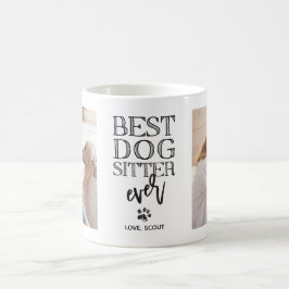 Taza De Café Moderna foto Personalizado mejor sitio para perros