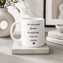 Taza De Café Moderna Personalizada Para Compañero