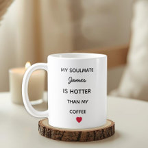 Taza De Café Moderna Personalizada Para Compañero