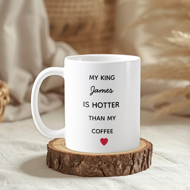 Taza De Café Moderna Personalizada Para El Rey (Subido por el creador)