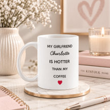 Taza De Café Moderna Personalizada Para Novia