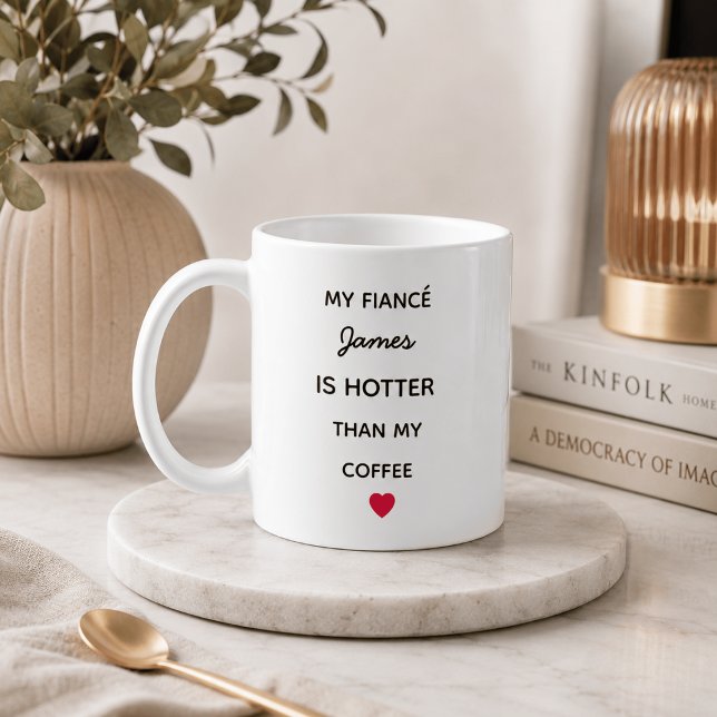 Taza De Café Moderna Personalizada Para Novio (Subido por el creador)