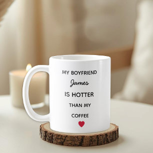 Taza De Café Moderna Personalizada Para Novio