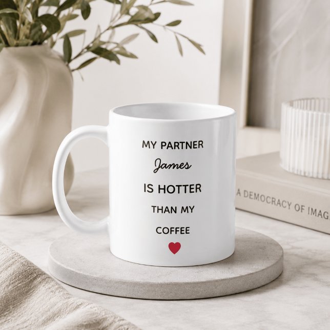 Taza De Café Moderna Personalizada Para Pareja (Subido por el creador)
