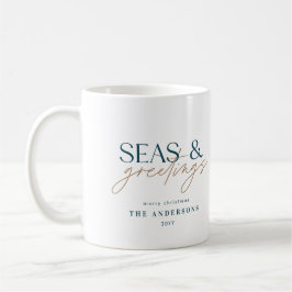 Taza De Café moderna playa familiar de mar