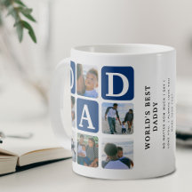 Moderna red multifotográfica cúta DAD Gift Coffee 