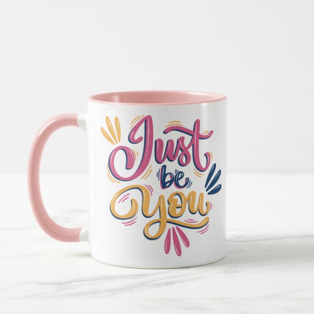 Taza de café moderna solo sé tú (Izquierda)