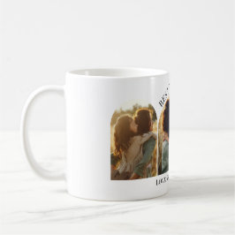 Taza De Café Moderna y elegante arco multifoto mejor mamá