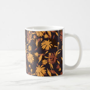 Taza De Café Modernas y elegantes decoradoras Naranja amarillo
