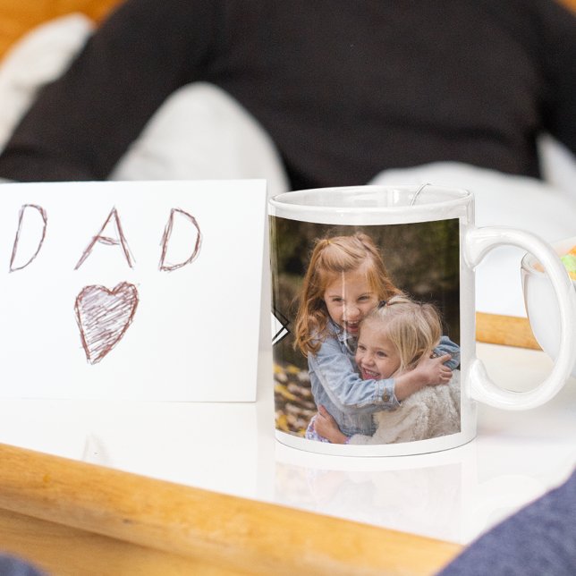 Taza De Café Moderno 2 Collage de fotos No 1 Papi (Subido por el creador)