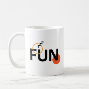 Taza De Café Moderno, alegre, animado, fresco, moderno diseño D