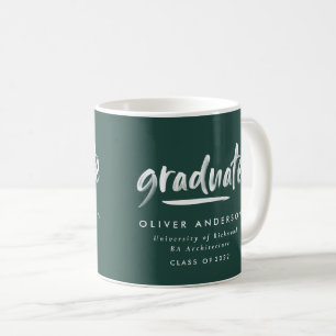 Taza De Café Moderno guión contemporáneo elegante y elegante ca