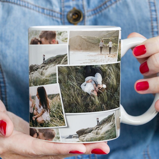 Taza De Café Moderno minimo 5 foto elegante regalo exclusivo de (Subido por el creador)