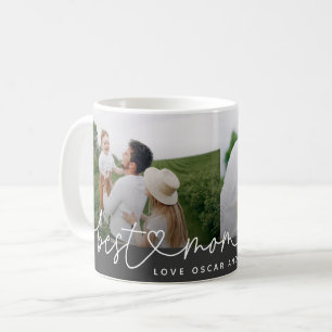 Taza De Café Moderno multi foto mejor mamá nunca lindo regalo d