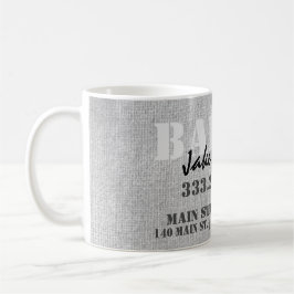 Taza De Café Moderno Negocio industrial Gray Barber