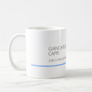 Taza De Café Moderno, sencillo y Minimalista