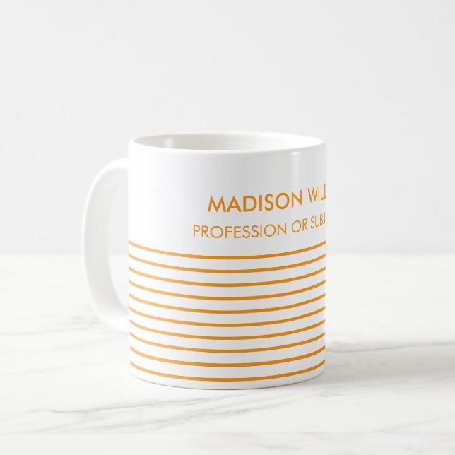 Taza De Café Moderno y minimalista café moderno (Anverso izquierdo)