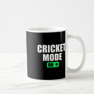 Taza De Café Modo Cricket Activado - Jugador de Cricket Cricket