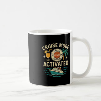 Taza De Café Modo Crucero Activado Vacaciones Para Hombres Y Mu