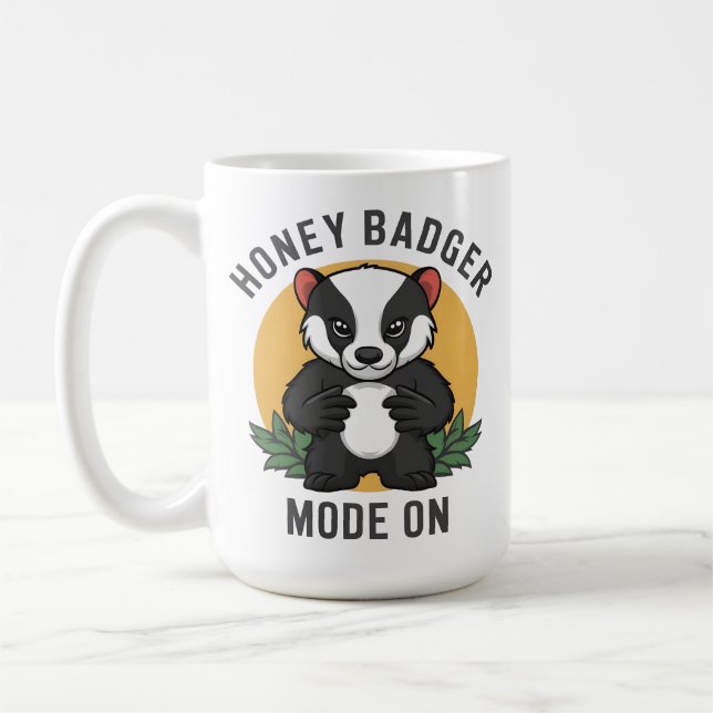 Taza De Café Modo De Indulto De Miel En Vida Silvestre Sin Mied (Izquierda)