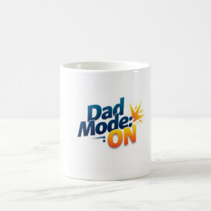 Taza De Café Modo de papá en café Mug - regalo del Día del padr