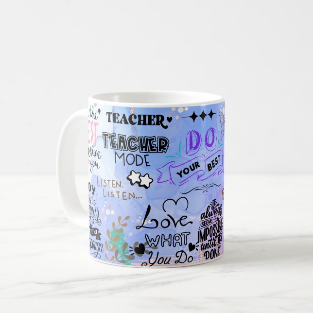 Taza De Café modo de profesor (Anverso izquierdo)