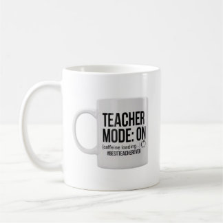 Taza De Café Modo de profesores activado