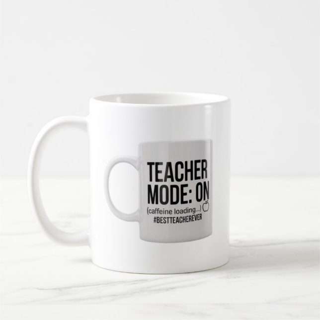 Taza De Café Modo de profesores activado (Izquierda)