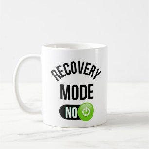 Taza De Café Modo de recuperación activado