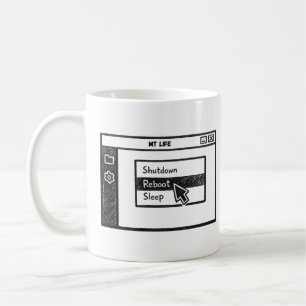 Taza De Café Modo de reinicio