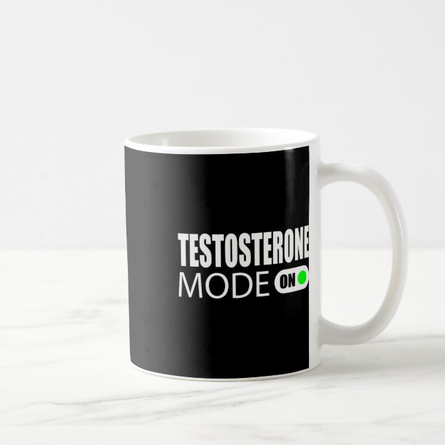 Taza De Café Modo de testosterona activado (Derecha)