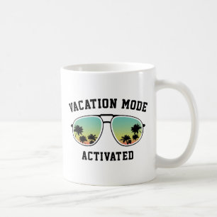 Taza De Café Modo de Vacaciones Activado