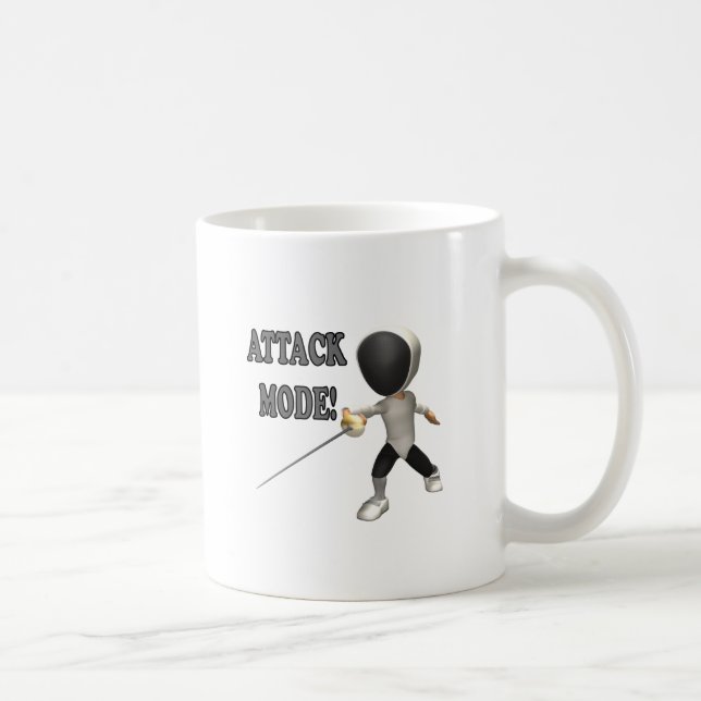 Taza De Café Modo del ataque (Derecha)