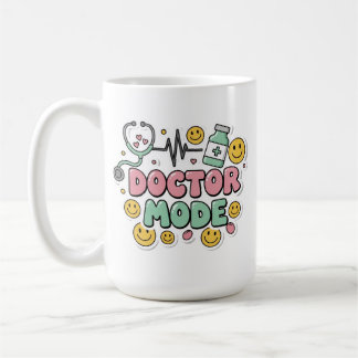 Taza De Café Modo Doctor Adorable Médico