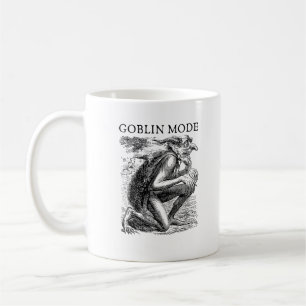 Taza De Café Modo Duende Goblincore Estética Vintage Divertido