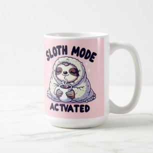 Taza De Café Modo eslogan: activado - acogedor café espumoso Lo