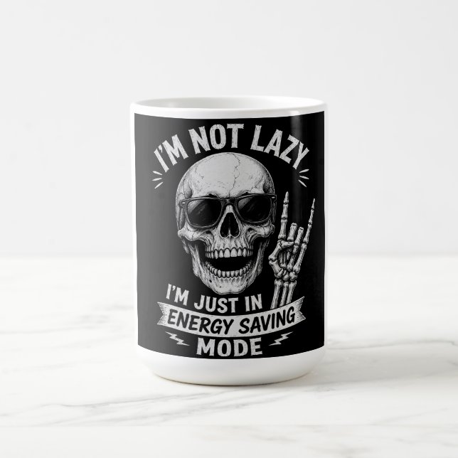 Taza De Café Modo Esqueleto de Ahorro de Energía (Centro)