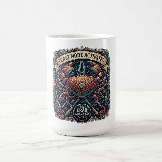 Taza De Café Modo Fiesta Activado Manga Larga (Centro)